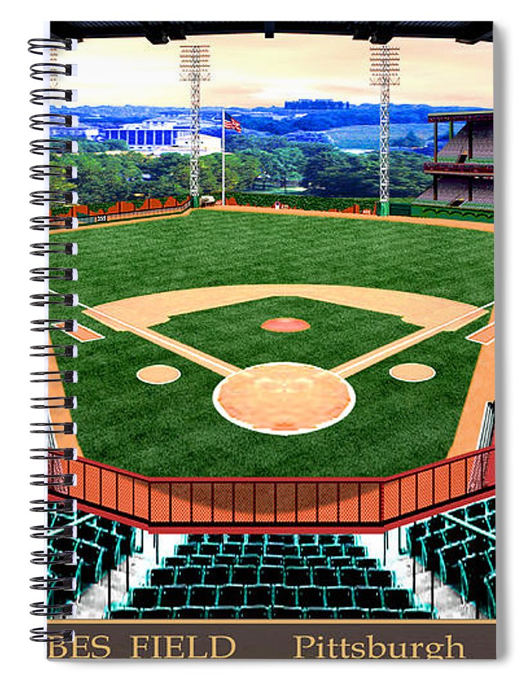 Forbes Field 1947 - Spiral Notebook