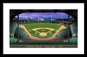 Forbes Field 1947 - Framed Print