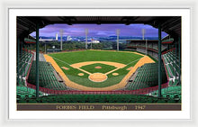 Load image into Gallery viewer, Forbes Field 1947 - Framed Print
