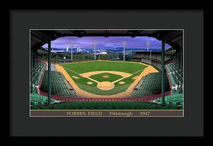 Forbes Field 1947 - Framed Print