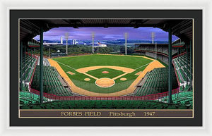 Forbes Field 1947 - Framed Print