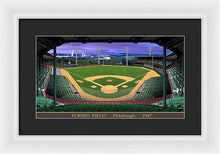 Load image into Gallery viewer, Forbes Field 1947 - Framed Print
