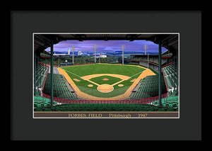 Forbes Field 1947 - Framed Print