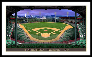 Forbes Field 1947 - Framed Print