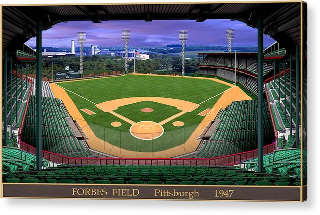 Forbes Field 1947 - Acrylic Print