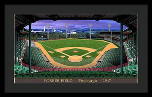 Forbes Field 1947 - Framed Print