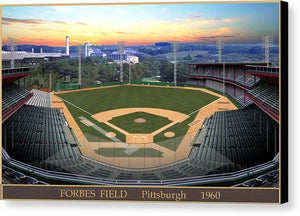 Forbes Field 1960 - Canvas Print