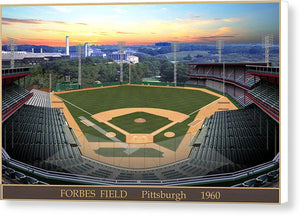 Forbes Field 1960 - Canvas Print