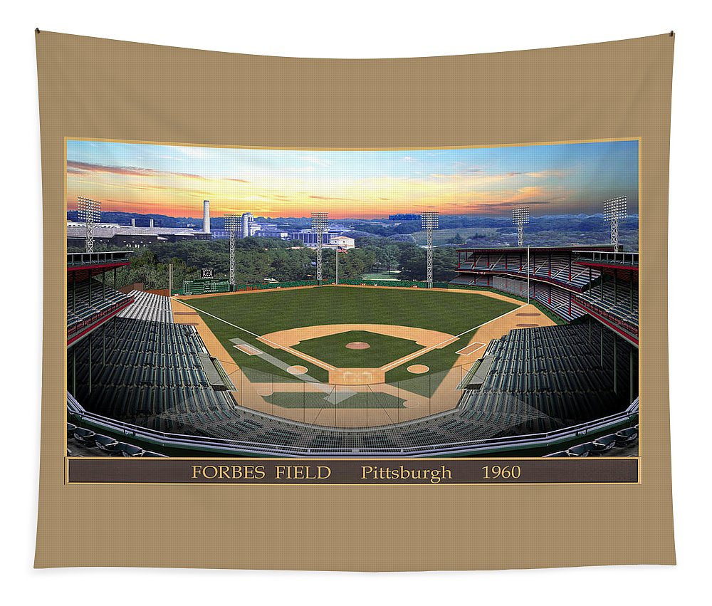 Forbes Field 1960 - Tapestry