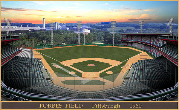 Forbes Field 1960 - Art Print
