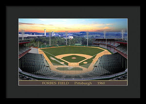 Forbes Field 1960 - Framed Print