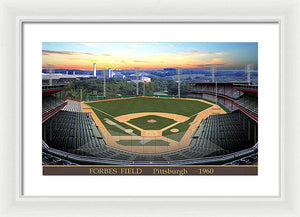 Forbes Field 1960 - Framed Print