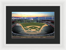 Load image into Gallery viewer, Forbes Field 1960 - Framed Print
