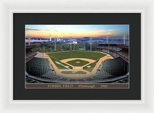 Forbes Field 1960 - Framed Print