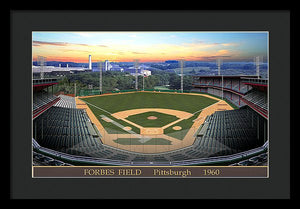 Forbes Field 1960 - Framed Print