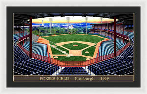 Forbes Field 1969 - Framed Print