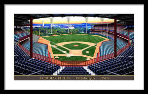 Forbes Field 1969 - Framed Print