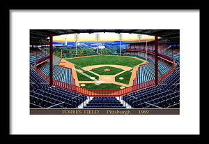 Forbes Field 1969 - Framed Print