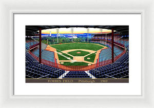 Forbes Field 1969 - Framed Print