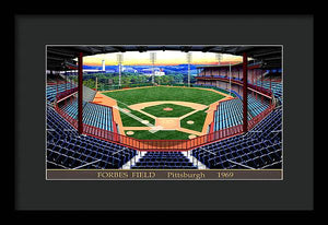 Forbes Field 1969 - Framed Print