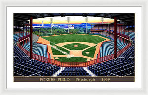 Forbes Field 1969 - Framed Print