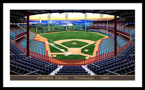 Forbes Field 1969 - Framed Print