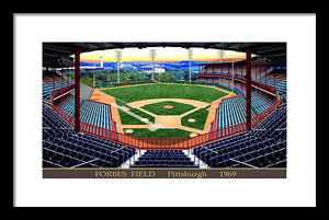 Forbes Field 1969 - Framed Print