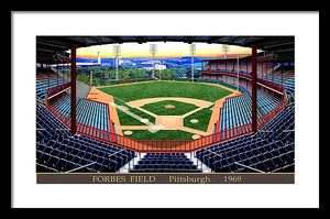 Forbes Field 1969 - Framed Print