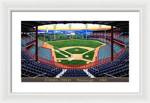 Forbes Field 1969 - Framed Print