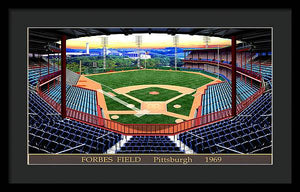 Forbes Field 1969 - Framed Print