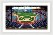 Load image into Gallery viewer, Forbes Field 1969 - Framed Print
