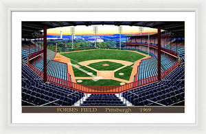 Forbes Field 1969 - Framed Print