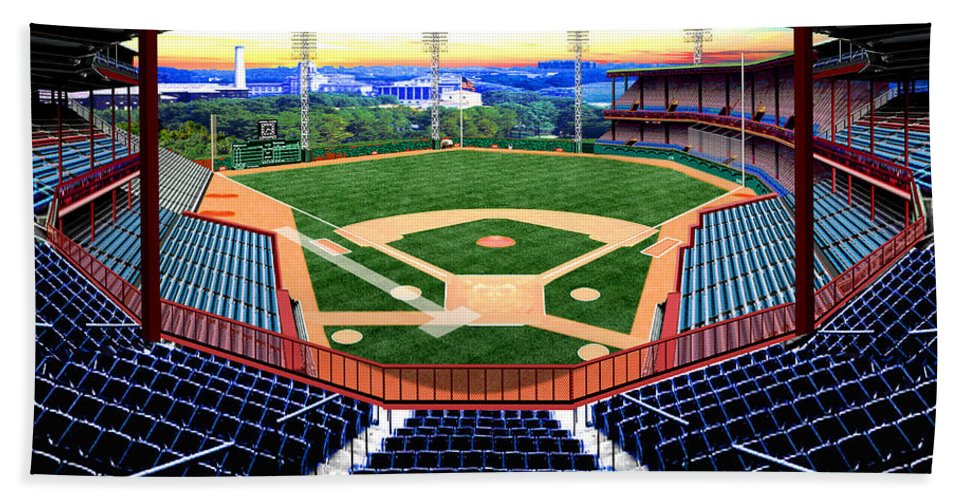 Forbes Field 1969 - Bath Towel