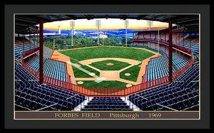 Forbes Field 1969 - Framed Print