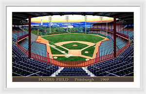 Forbes Field 1969 - Framed Print