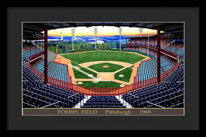 Forbes Field 1969 - Framed Print