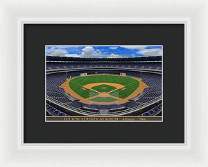 Fulton County Stadium 1966 - Framed Print