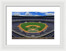 Load image into Gallery viewer, Fulton County Stadium 1966 - Framed Print
