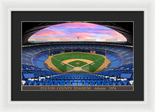 Load image into Gallery viewer, Fulton County Stadium 1974 - Framed Print
