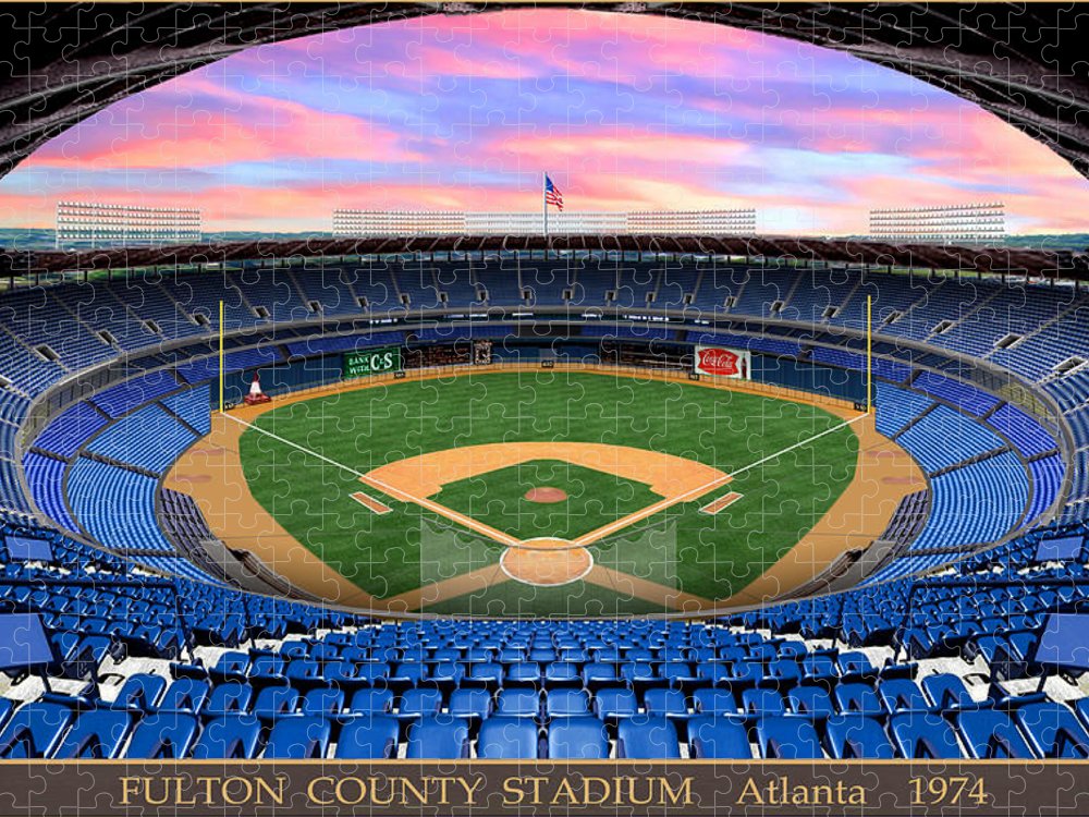 Fulton County Stadium 1974 - Puzzle