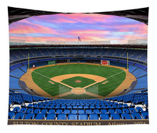 Load image into Gallery viewer, Fulton County Stadium 1974 - Tapestry
