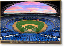 Load image into Gallery viewer, Fulton County Stadium 1974 - Acrylic Print
