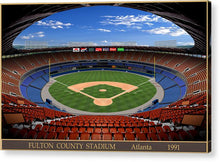 Load image into Gallery viewer, Fulton County Stadium 1991 - Acrylic Print
