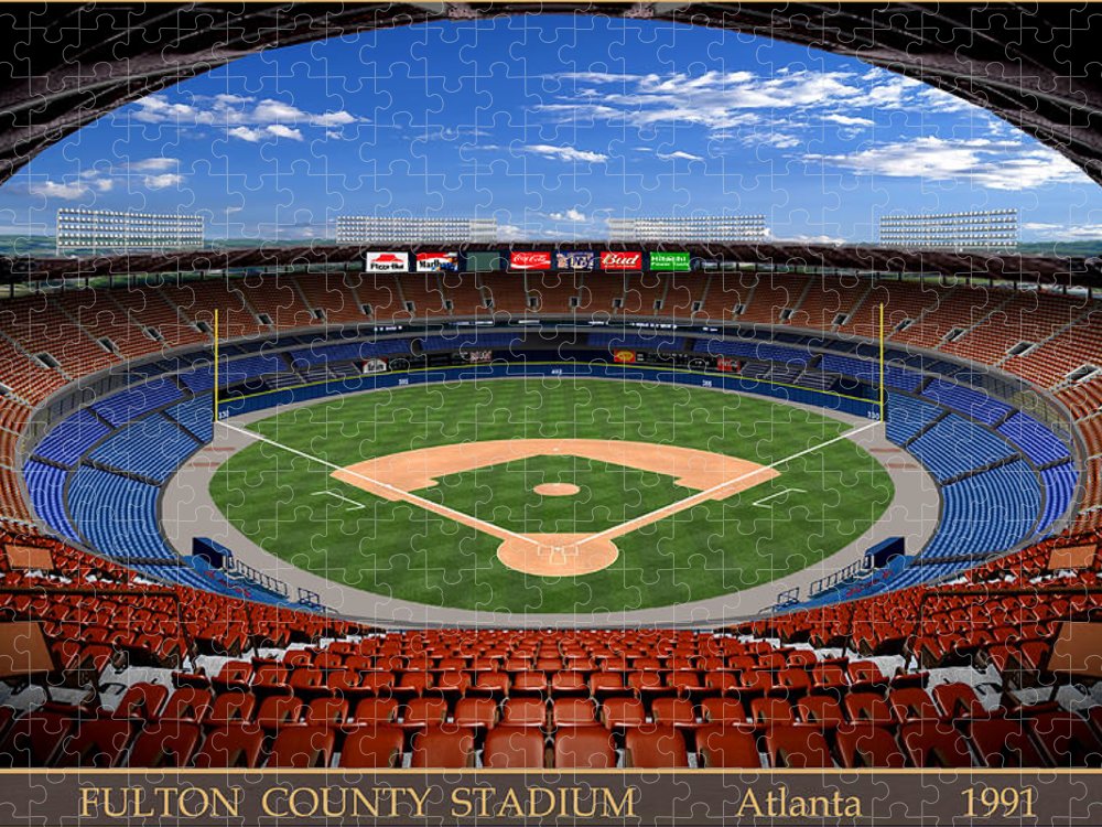 Fulton County Stadium 1991 - Puzzle
