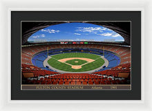 Load image into Gallery viewer, Fulton County Stadium 1991 - Framed Print
