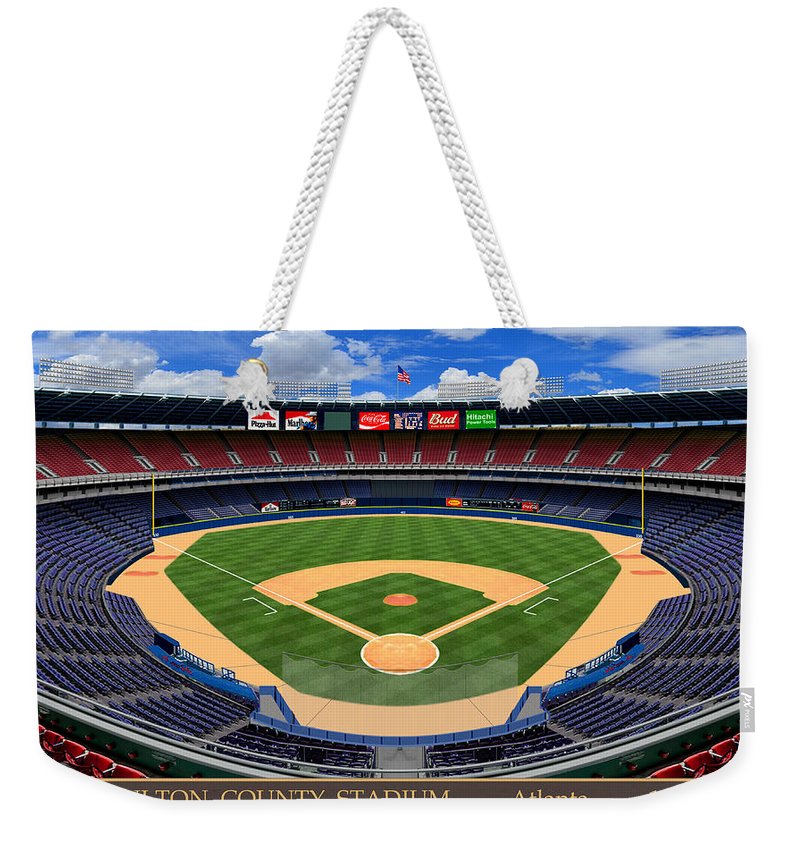 Fulton County Stadium 1995 - Weekender Tote Bag