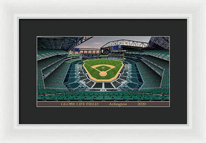 Globe Life Field 2020 - Framed Print