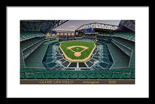 Load image into Gallery viewer, Globe Life Field 2020 - Framed Print
