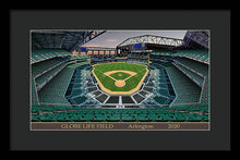 Load image into Gallery viewer, Globe Life Field 2020 - Framed Print
