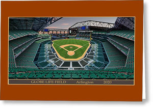 Globe Life Field 2020 - Greeting Card